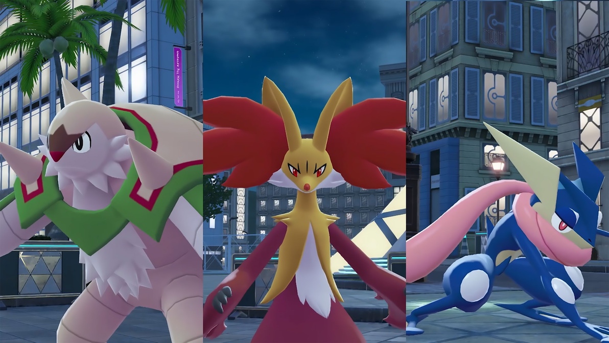 Mega Stones for Chesnaught, Delphox, and Greninja revealed for Pokémon Legends: Z-A