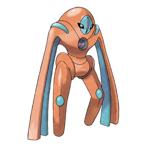Deoxys Defense official artwork