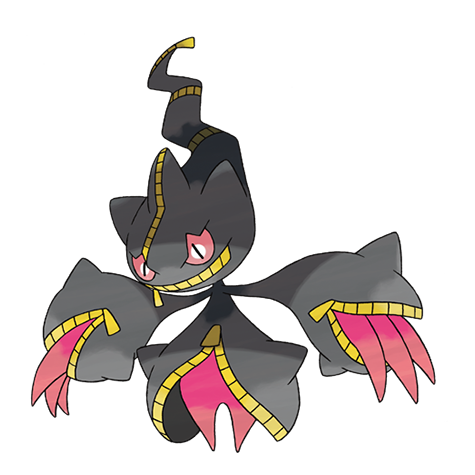 Banette Mega official artwork