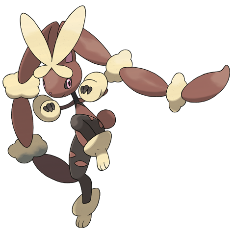 Lopunny Mega official artwork