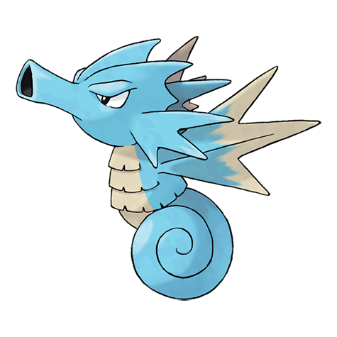 Seadra - water type Pokémon #117