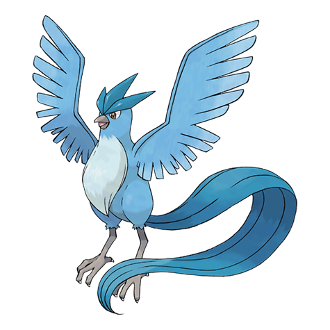 Articuno - ice/flying type Pokémon #144