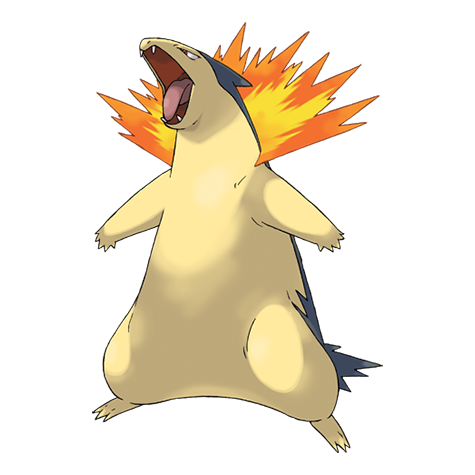 Typhlosion - fire type Pokémon #157