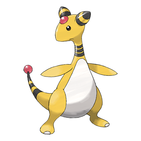Ampharos - electric type Pokémon #181