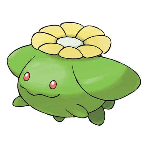 Skiploom - grass/flying type Pokémon #188