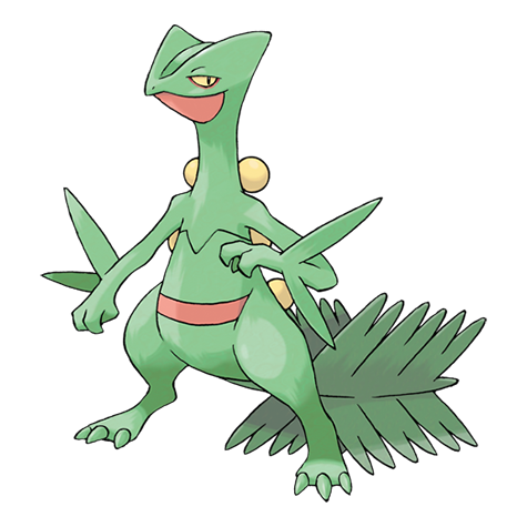 Sceptile - grass type Pokémon #254