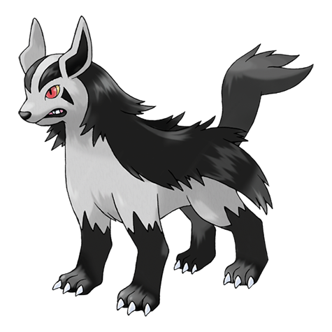 Mightyena - dark type Pokémon #262