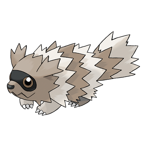 Zigzagoon - normal type Pokémon #263