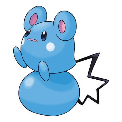 Azurill - normal/fairy type Pokémon #298
