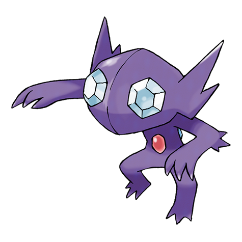 Sableye - dark/ghost type Pokémon #302