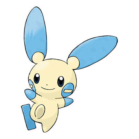 Minun - electric type Pokémon #312