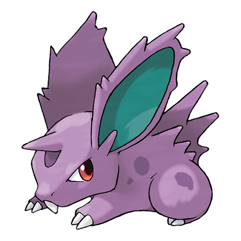 Nidoran-m - poison type Pokémon #32