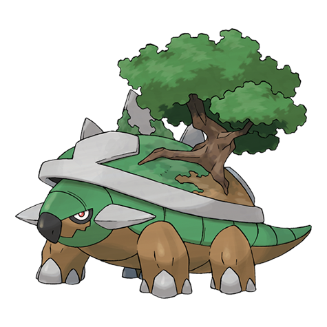 Torterra - grass/ground type Pokémon #389