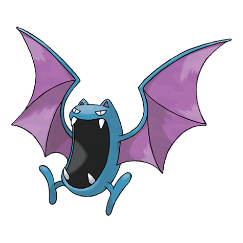 Golbat - poison/flying type Pokémon #42