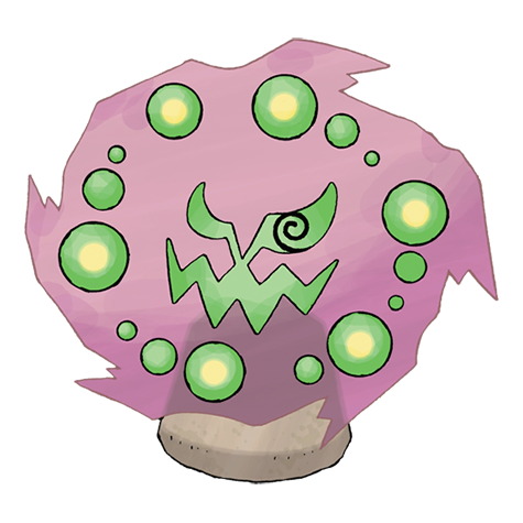 Spiritomb - ghost/dark type Pokémon #442
