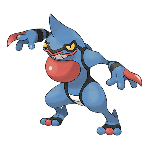 Toxicroak - poison/fighting type Pokémon #454