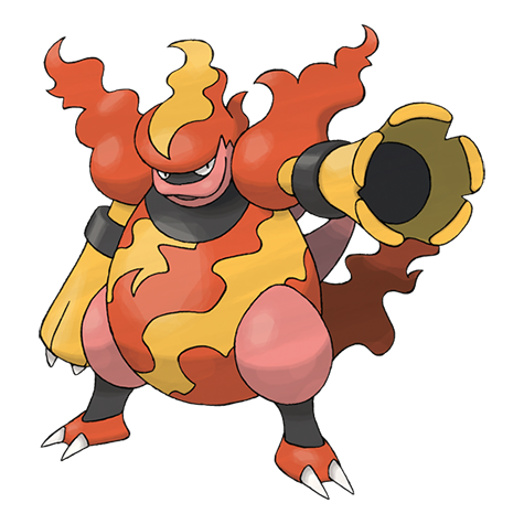 Magmortar - fire type Pokémon #467