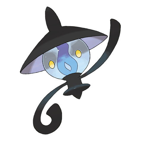 Lampent - ghost/fire type Pokémon #608