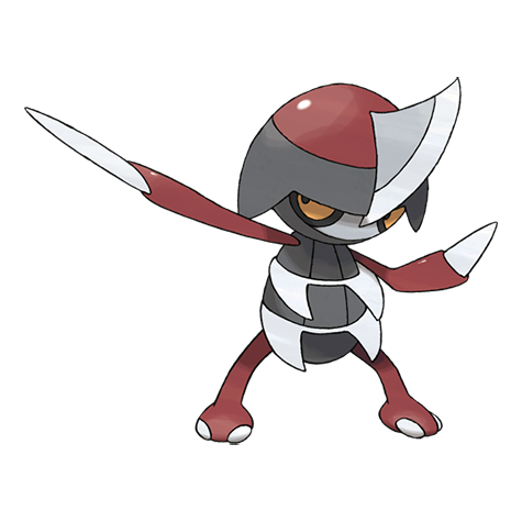 Pawniard - dark/steel type Pokémon #624