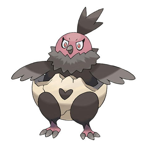 Vullaby - dark/flying type Pokémon #629