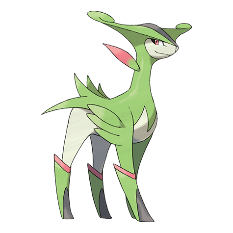 Virizion - grass/fighting type Pokémon #640