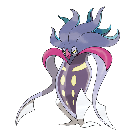 Malamar - dark/psychic type Pokémon #687