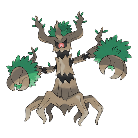 Trevenant - ghost/grass type Pokémon #709