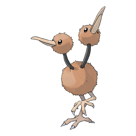 Doduo - normal/flying type Pokémon #84