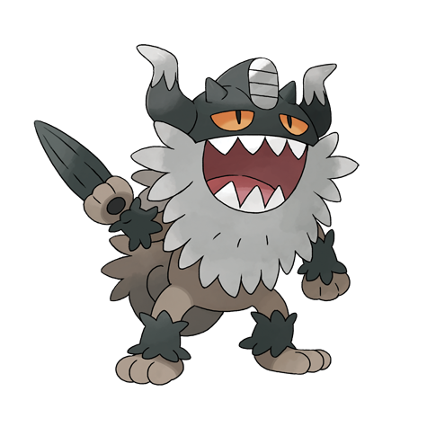 Perrserker - steel type Pokémon #863