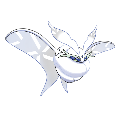 Frosmoth - ice/bug type Pokémon #873