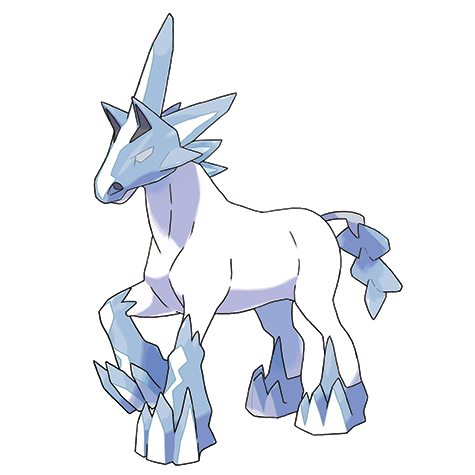 Glastrier - ice type Pokémon #896