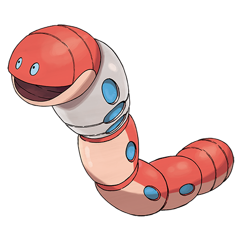Orthworm - steel type Pokémon #968