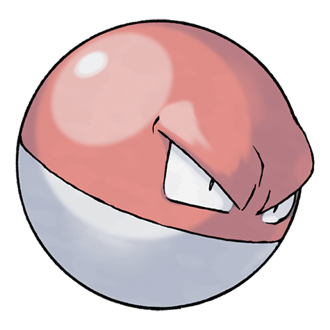 Voltorb official artwork