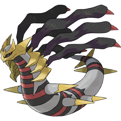 Giratina Origin official artwork