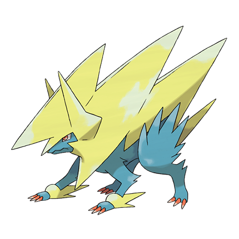 Manectric Mega official artwork