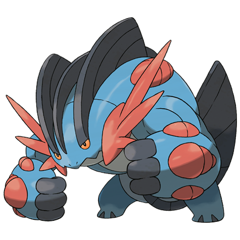 Swampert Mega official artwork