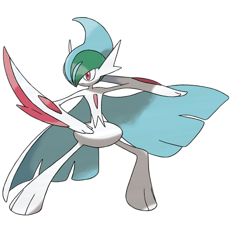 Gallade - psychic/fighting type Pokémon #10068