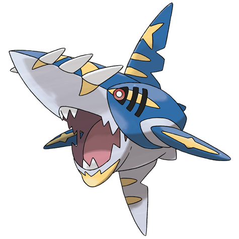 Sharpedo Mega official artwork