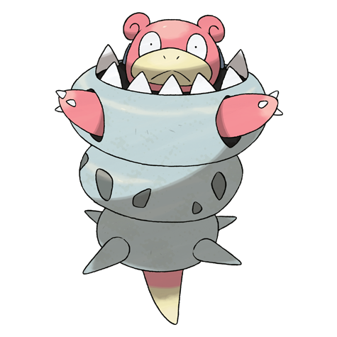 Slowbro Mega official artwork