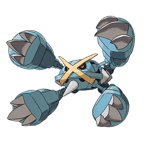 Metagross Mega official artwork