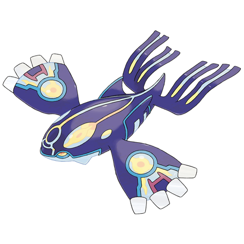 Kyogre Primal official artwork