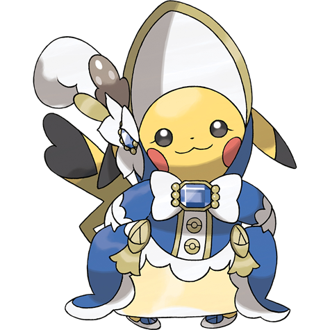 Pikachu Belle official artwork