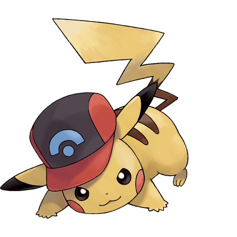 Pikachu Sinnoh Cap official artwork