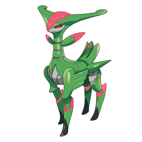 Iron Leaves - grass/psychic type Pokémon #1010