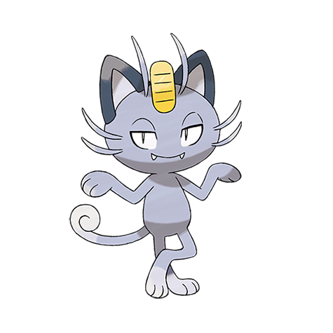 Meowth - dark type Pokémon #10107
