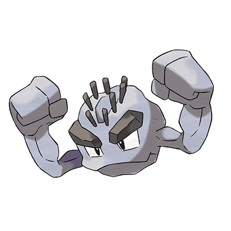 Geodude - rock/electric type Pokémon #10109