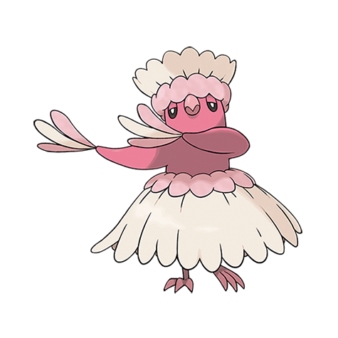 Oricorio Pau official artwork