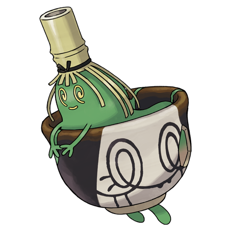 Sinistcha - grass/ghost type Pokémon #1013