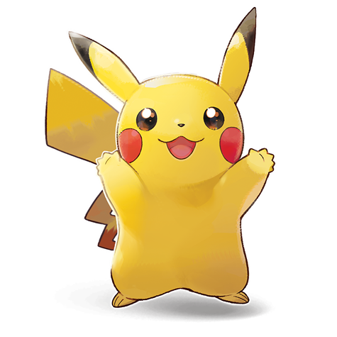 Pikachu Starter official artwork