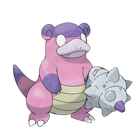 Slowbro Galar official artwork